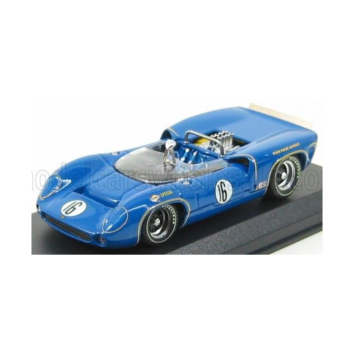 BEST MODEL LOLA T70 SPIDER N 16 ST.JOVITE 1966 M.DONOHUE - BLUE 1/43