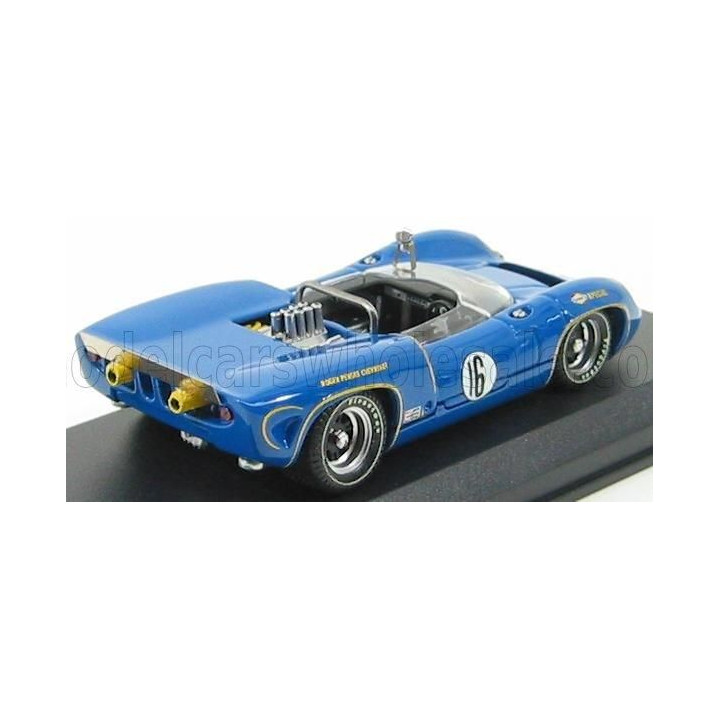 BEST MODEL LOLA T70 SPIDER N 16 ST.JOVITE 1966 M.DONOHUE - BLUE 1/43