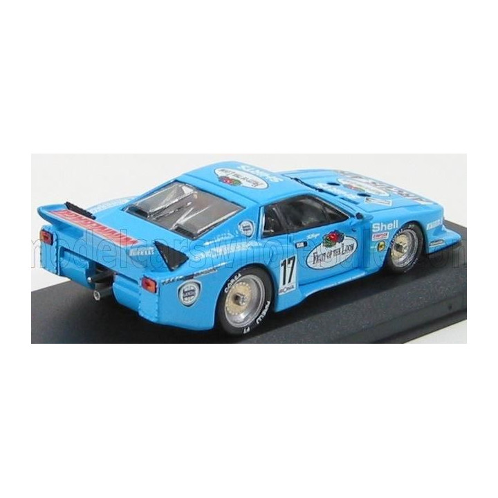 BEST MODEL LANCIA BETA MONTECARLO N 17 NURBURGRING 1981 HEYER - GHINZANI - LIGHT BLUE 1/43