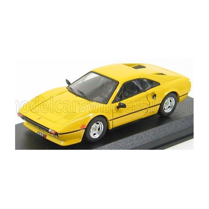 BEST MODEL FERRARI 308 GTB QUATTROVALVOLE 1975 - YELLOW 1/43