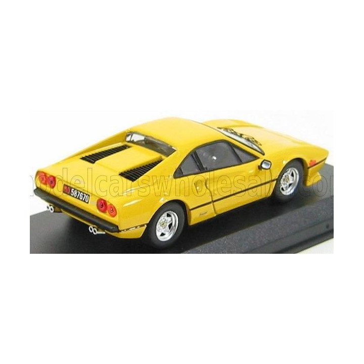 BEST MODEL FERRARI 308 GTB QUATTROVALVOLE 1975 - YELLOW 1/43