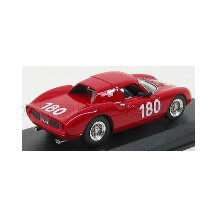 BEST MODEL FERRARI 250LM N 180 TARGA FLORIO 1966 - RED 1/43
