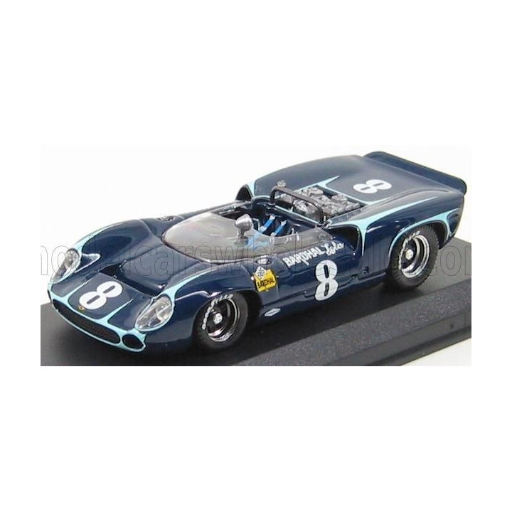 BEST MODEL LOLA T70 SPIDER N 8 WATKINS-GLEN 1966 J.GRANT - DARK BLUE 1/43
