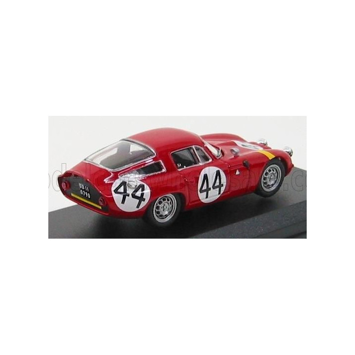 BEST MODEL ALFA ROMEO TZ 1 SEBRING N 44 LE MANS 1965 KOOB - FINCHEL - RED 1/43