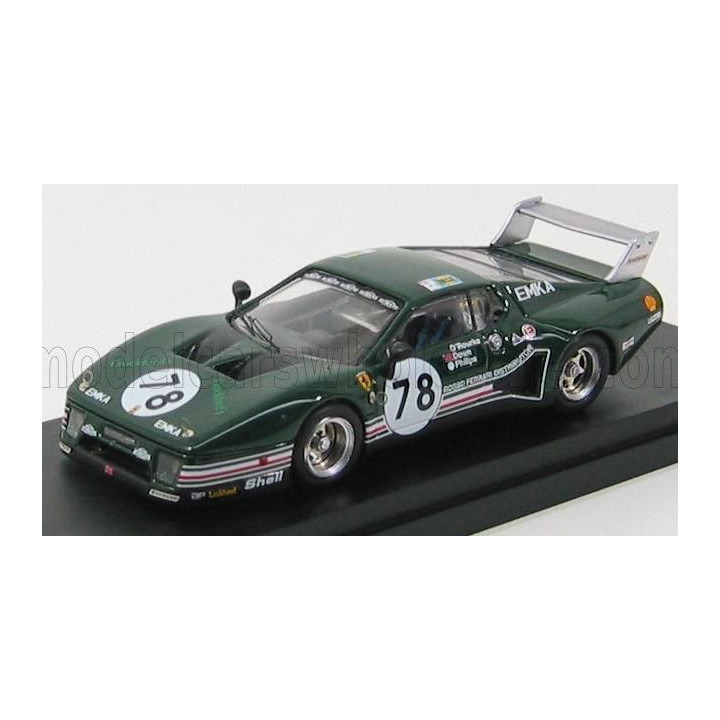 BEST MODEL FERRARI 512BB LM N 78 24h LE MANS 1980 O'ROUTKE - DOWN - PHIL - GREEN 1/43