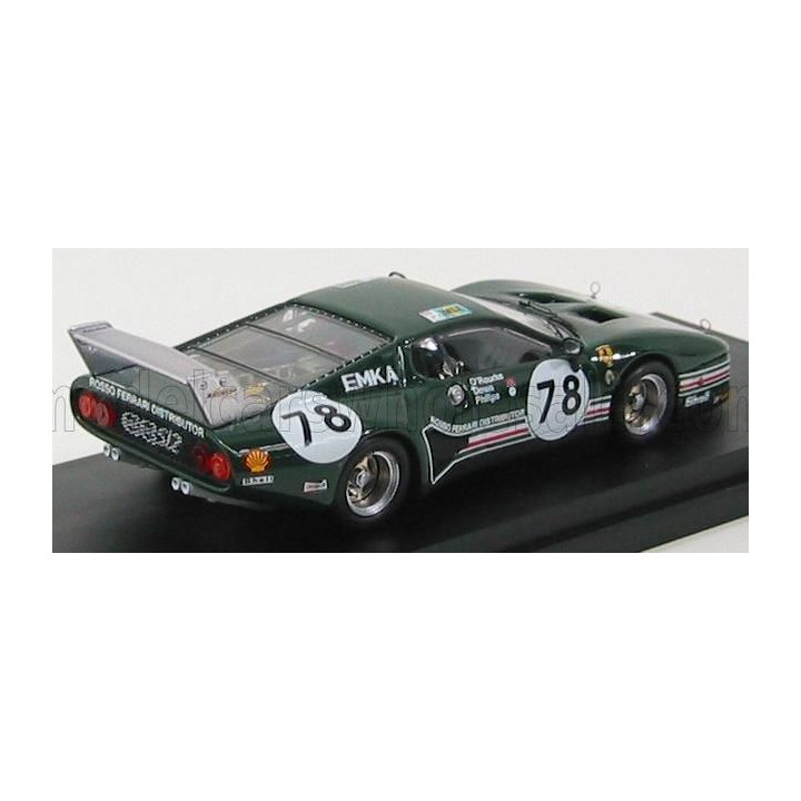 BEST MODEL FERRARI 512BB LM N 78 24h LE MANS 1980 O'ROUTKE - DOWN - PHIL - GREEN 1/43