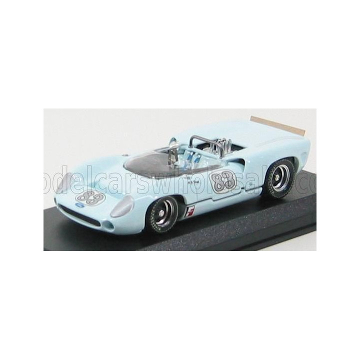 BEST MODEL LOLA T70 SPIDER N 83 NASSAU 1966 A.J. FOYT - VERY LIGHT BLUE 1/43