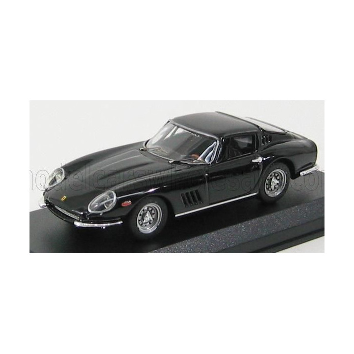 BEST MODEL FERRARI 275 GTB/4 SALONE DI PARIGI 1966 - BLACK 1/43