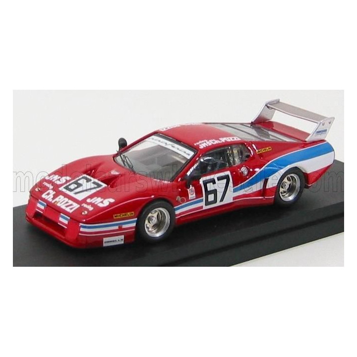 BEST MODEL FERRARI 512 BB LM N 67 DAYTONA 1979 BALLOT LENA-LECLER - RED 1/43