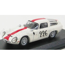 BEST MODEL ALFA ROMEO TZ1 N 226 MONT VENTOUX 1964 RAMU - CACCIA - WHITE RED 1/43