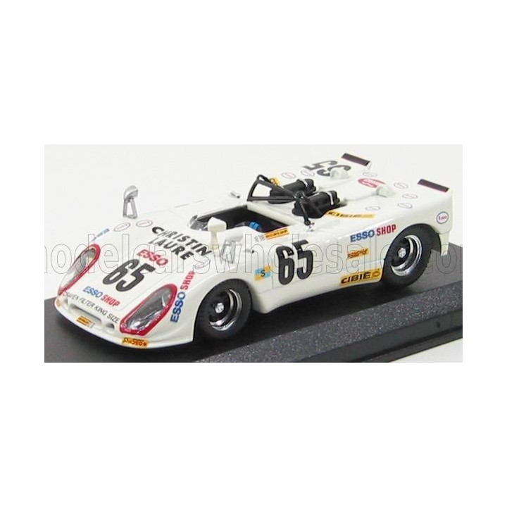 BEST MODEL PORSCHE FLUNDER N 65 LE MANS 1974 POIROT - RONDEAUU - WHITE 1/43