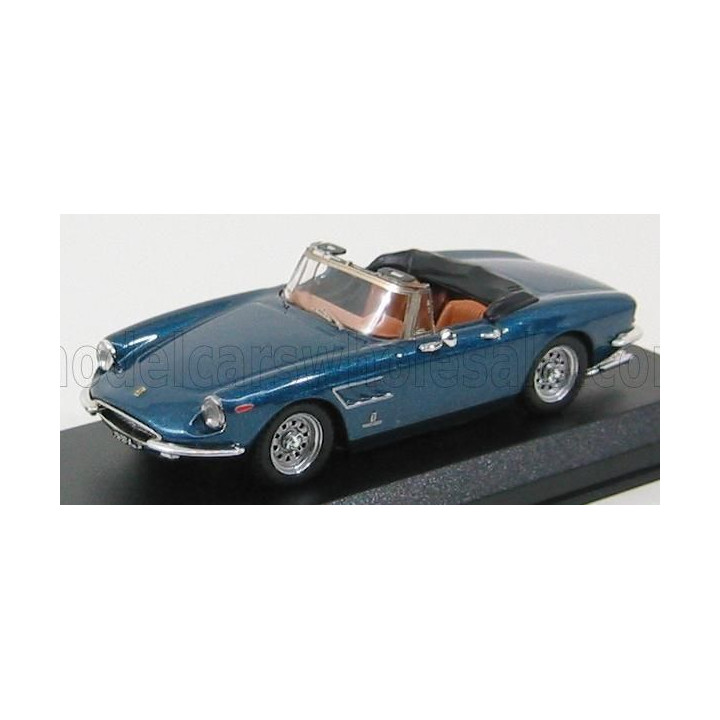 BEST MODEL FERRARI 330 GTS SPIDER 1966 - BLUE MET 1/43