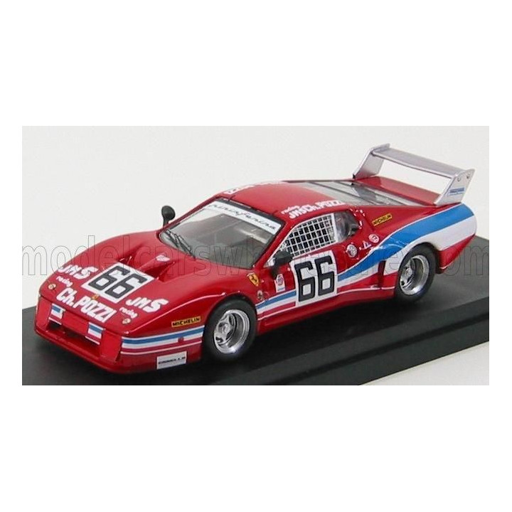 BEST MODEL FERRARI 512 BB LM N 66 DAYTONA 1979 ANDRUET - DINI - RED 1/43