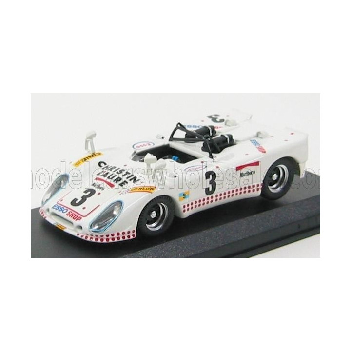 BEST MODEL PORSCHE FLUNDER N 3 LE MANS 1975 POIROT - ORTEGA - CUYN - WHITE 1/43