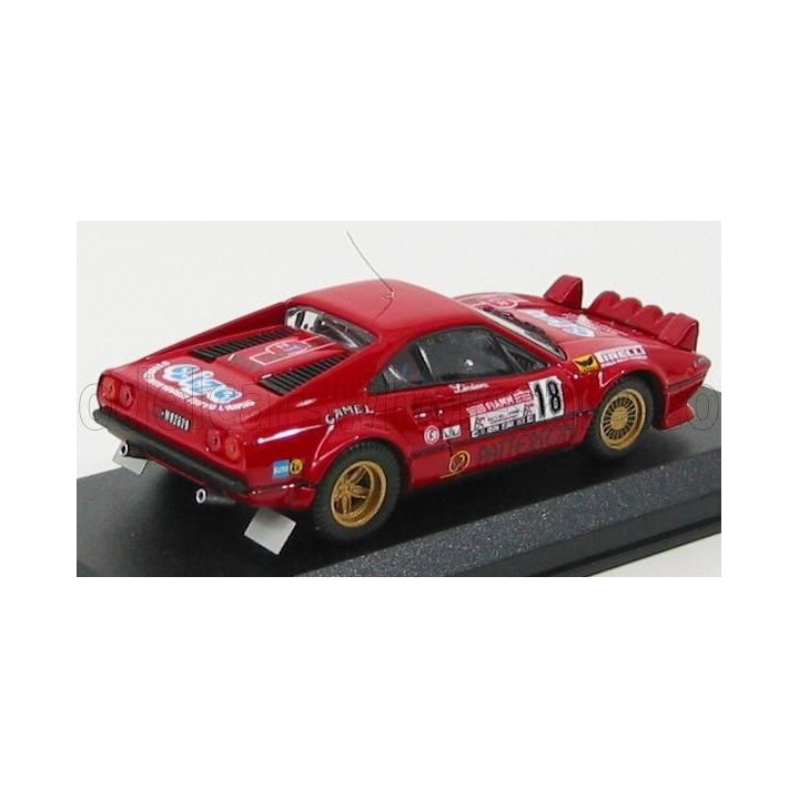 BEST MODEL FERRARI 308 GTB GR4 RALLY D'ELBA 1978 LIVIERO - PENARIOL - RED 1/43