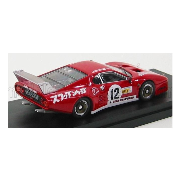 BEST MODEL FERRARI 512BB LM N 12 FUJI 1982 HENN - HENN - RED 1/43
