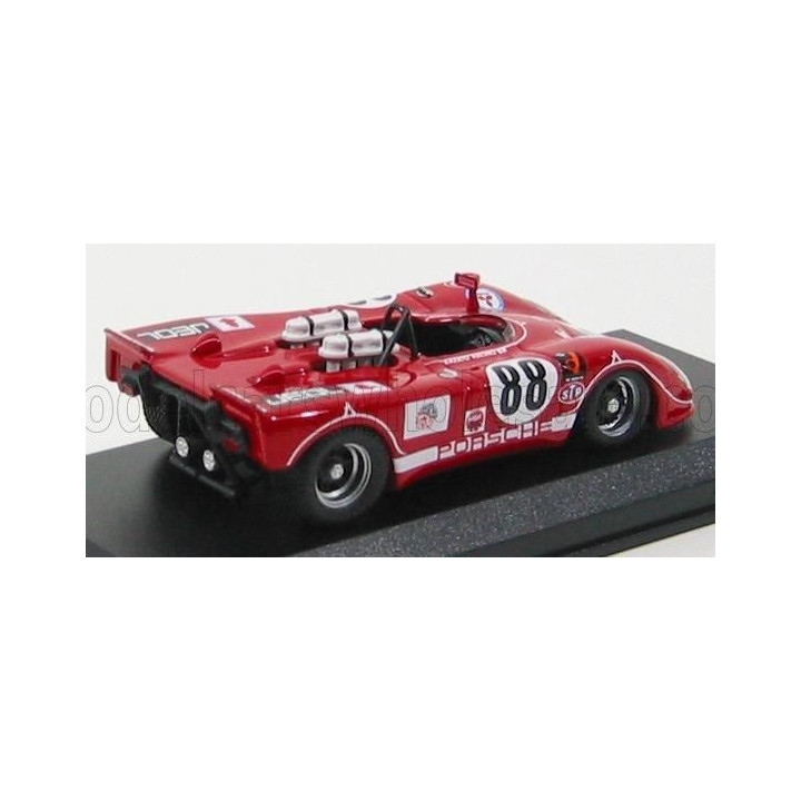 BEST MODEL PORSCHE FLUNDER N 88 FUJI 1971 KAZATO - RED 1/43