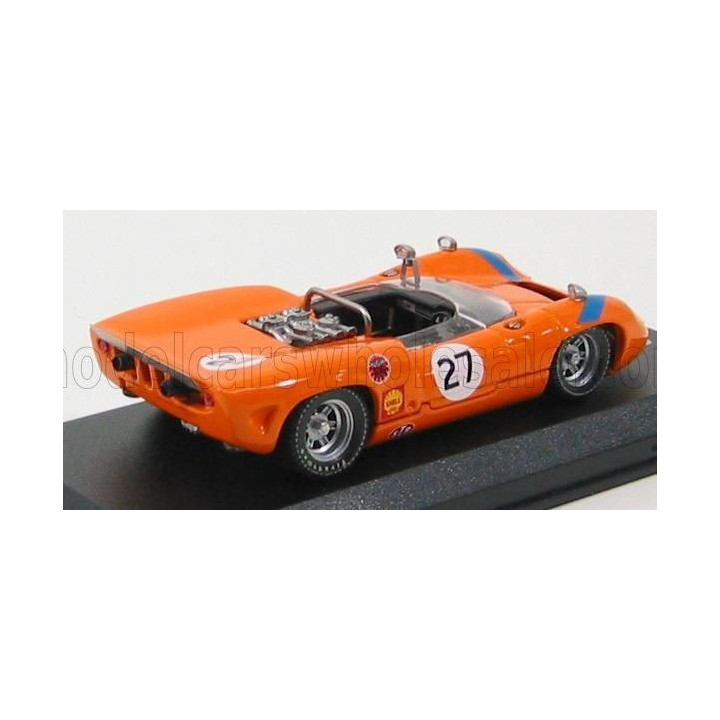 BEST MODEL LOLA T70 SPIDER N 27 FUJI 1968 T.SAKAI - ORANGE 1/43