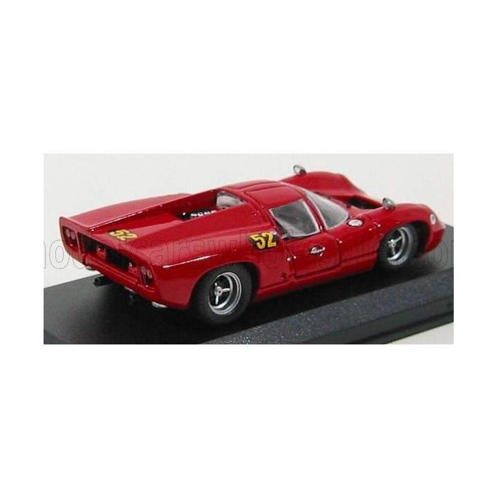 BEST MODEL LOLA T70 COUPE N 52 BUENOS AIRES 1970 PROPHET - PASQUALINI - RED 1/43