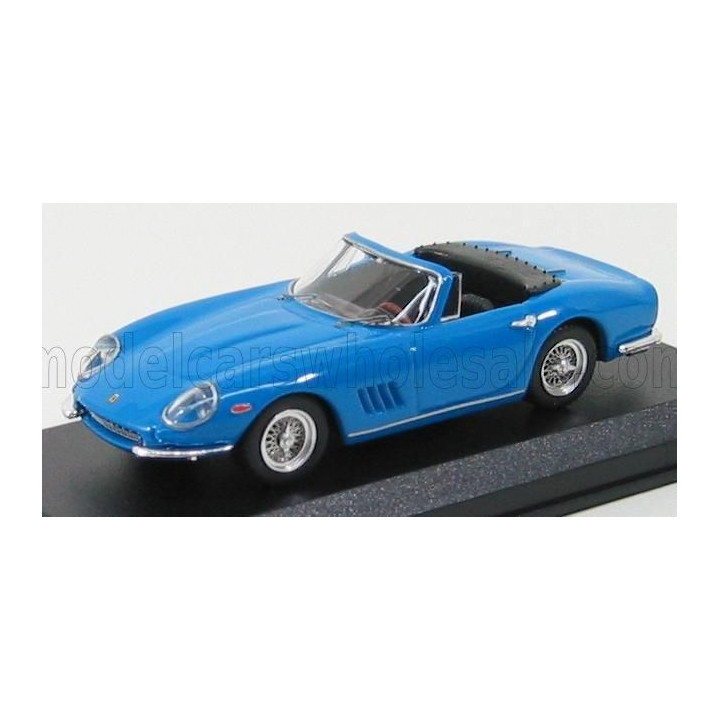 BEST MODEL FERRARI 275 GTB SPIDER - STEVE McQUEEN PERSONAL CAR - BLUETTE 1/43