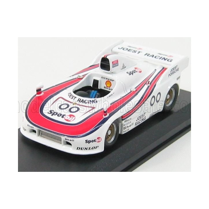 BEST MODEL PORSCHE 908/4 N 00 MOST 1981 V.MERL - WHITE RED 1/43