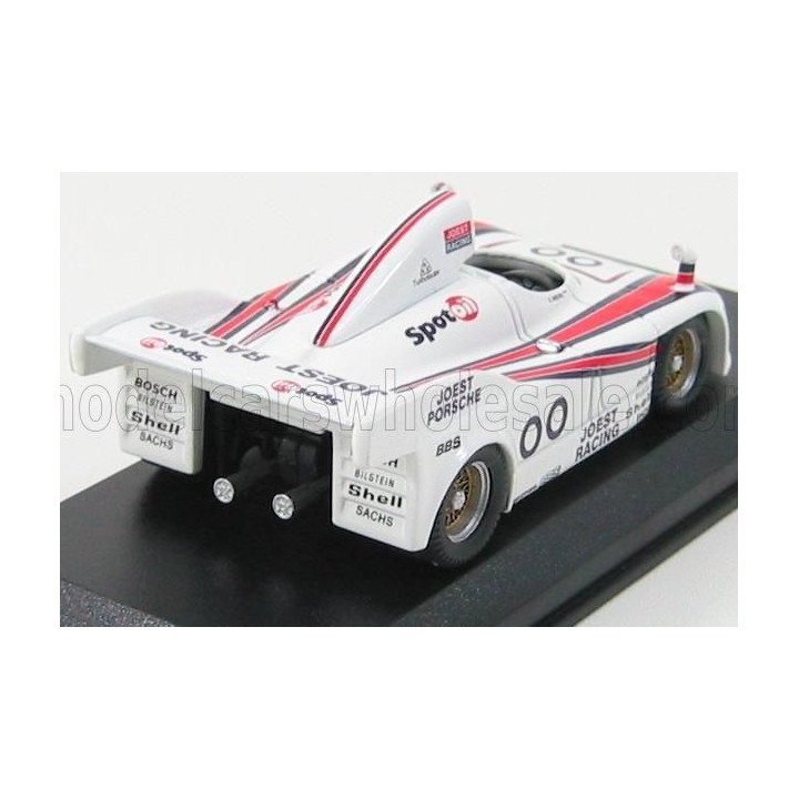 BEST MODEL PORSCHE 908/4 N 00 MOST 1981 V.MERL - WHITE RED 1/43