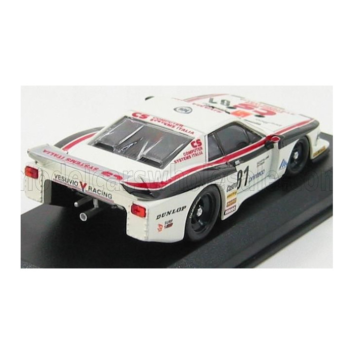 BEST MODEL LANCIA BETA COUPE MONTECARLO N 81 MONZA 1982 CASONI - CASTELLANO - WHITE BLACK 1/43