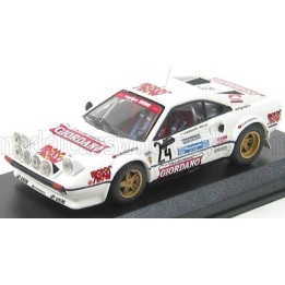 BEST MODEL FERRARI 308 GTB GR.4 N 24 RALLY DELLA LUNA 1980 GIORDANO - BOLLA - WHITE 1/43