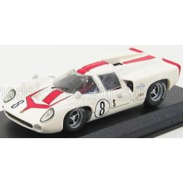 BEST MODEL LOLA T70 COUPE N 8 SEBRING 1968 L.MOTSCHENBACHER - WHITE RED 1/43