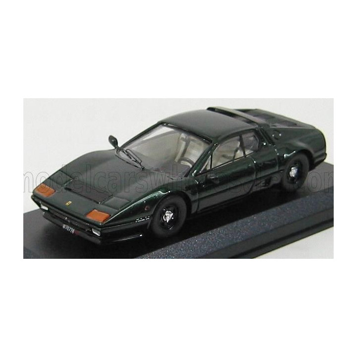 BEST MODEL FERRARI 512BB 1976 - DARK GREEN MET BLACK 1/43