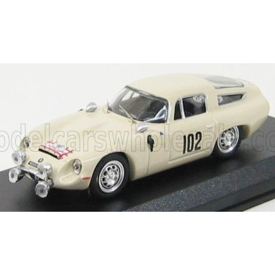 BEST MODEL ALFA ROMEO TZ1 N 102 RALLY TOUR DE CORSE 1964 RICHARD - ROSINSKI - WHITE 1/43