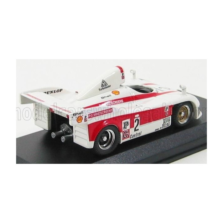 BEST MODEL PORSCHE 908/4 N 2 KYALAMI 1981 BRUNN - BARTH - MARTIN - WHITE RED 1/43