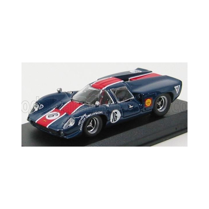 BEST MODEL LOLA T70 COUPE N 16 NORISRING 1969 B.MUIR - BLUE RED 1/43