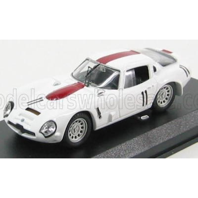 BEST MODEL ALFA ROMEO TZ2 N 11 WARWICK FARM 1968 M.BRUNNINGHAUSEN - WHITE RED 1/43