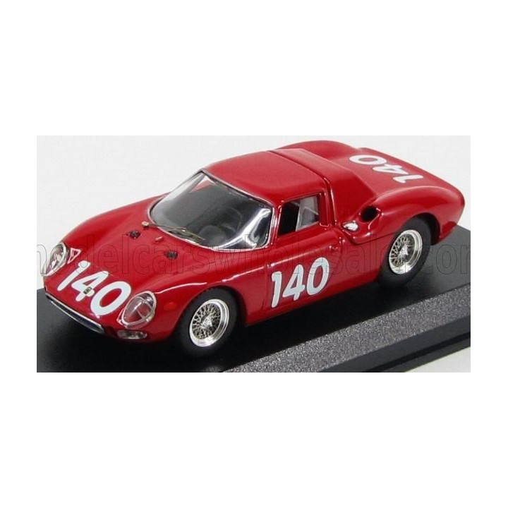 BEST MODEL FERRARI 250 LM N 140 TARGA FLORIO 1965 TOPPETTI - GRANA - RED 1/43