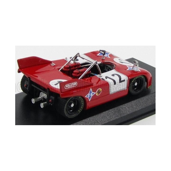 BEST MODEL PORSCHE 908/3 N 12 SPA 1974 TORREDEMER - PLA - RED 1/43