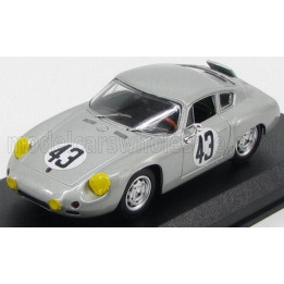 BEST MODEL PORSCHE 1600GS ABARTH N 43 SEBRING 1963 E.BARTH - SILVER 1/43