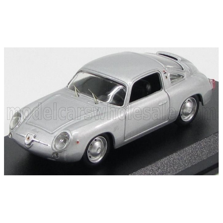 BEST MODEL FIAT ABARTH 750 ZAGATO COUPE PROVA 1958 - SILVER 1/43