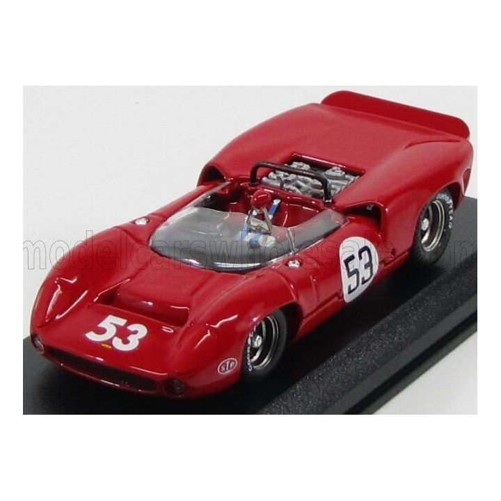 BEST MODEL LOLA T70 SPIDER N 53 LAGUNA SECA 1966 H.DIBLEY - RED 1/43