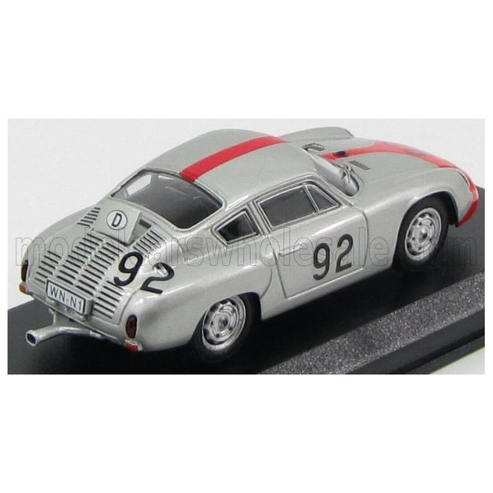 BEST MODEL PORSCHE 356 CARRERA ABARTH GTL N 92 6th ASSOLUTO - WINNER CATEGORIA GRAN TURISMO TARGA FLORIO 1961 P-E.STRAHLE - A.PU