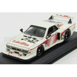 BEST MODEL LANCIA BETA MONTECARLO COUPE N 62 SILVERSTONE 1981 GABBIANI - SCHON - PIANTA - WHITE RED 1/43