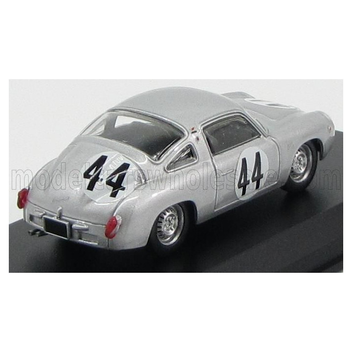 BEST MODEL FIAT ABARTH 700 N 44 1000km PARIS 1961 J.VINATIER - SILVER 1/43