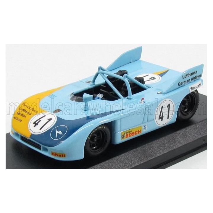 BEST MODEL PORSCHE 908/03 N 41 2nd NURBURGRING INTERSERIE 1972 R.JOST - LIGHT BLUE 1/43