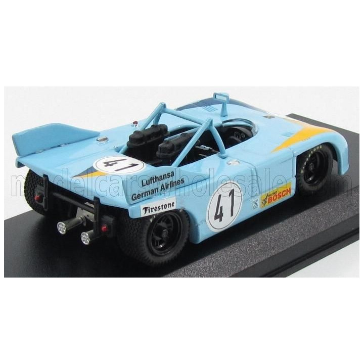 BEST MODEL PORSCHE 908/03 N 41 2nd NURBURGRING INTERSERIE 1972 R.JOST - LIGHT BLUE 1/43