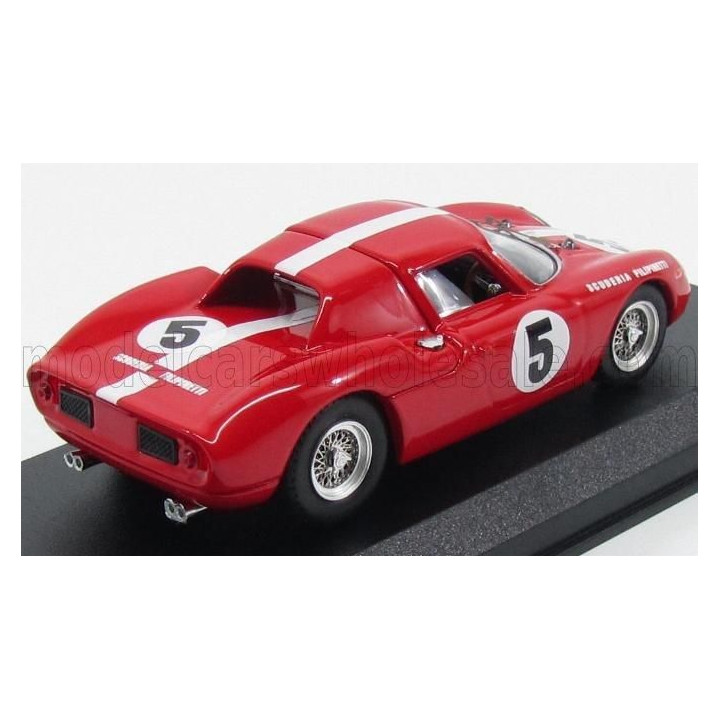 BEST MODEL FERRARI 250LM COUPE N 5 1000km PARIS 1964 MULLER - BOLLER - RED 1/43