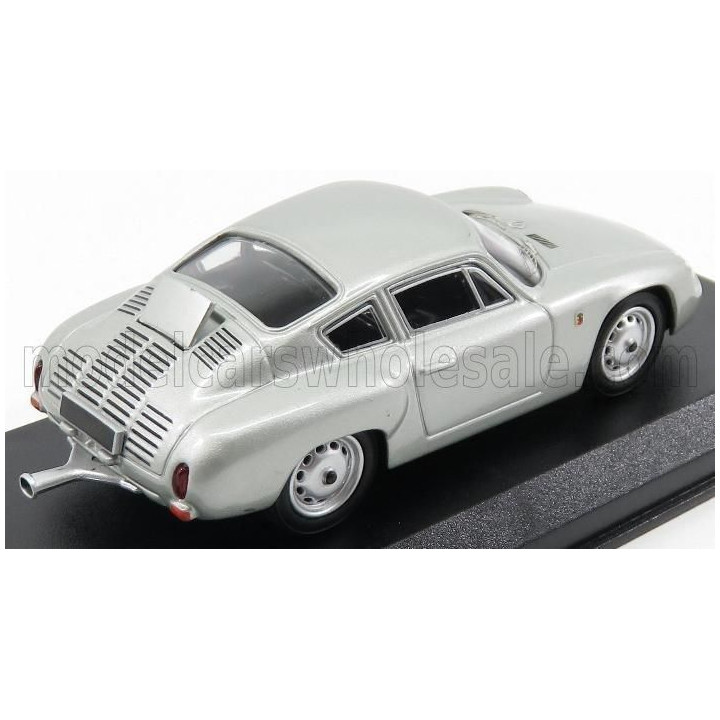 BEST MODEL PORSCHE 356B CARRERA GTL ABARTH PROVA 1960 - SILVER 1/43
