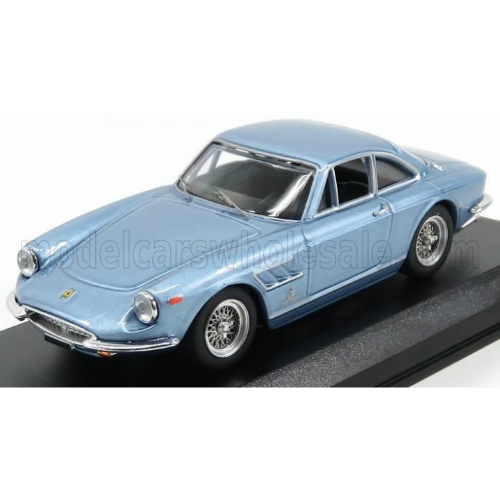 BEST MODEL FERRARI 330 GTC COUPE 1966 - LIGHT BLUE MET 1/43