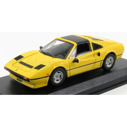BEST MODEL FERRARI 208 GTS TURBO SPIDER 1983 - YELLOW 1/43