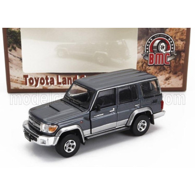 BM CREATIONS TOYOTA LAND CRUISER LC76 2014 - GREY SILVER 1/64