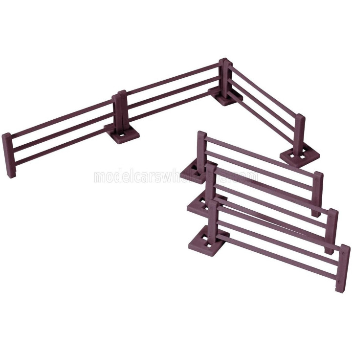 BRITAINS ACCESSORIES RECINZIONE AGRICOLA - AGRICULTURAL FENCE - BROWN 1/32